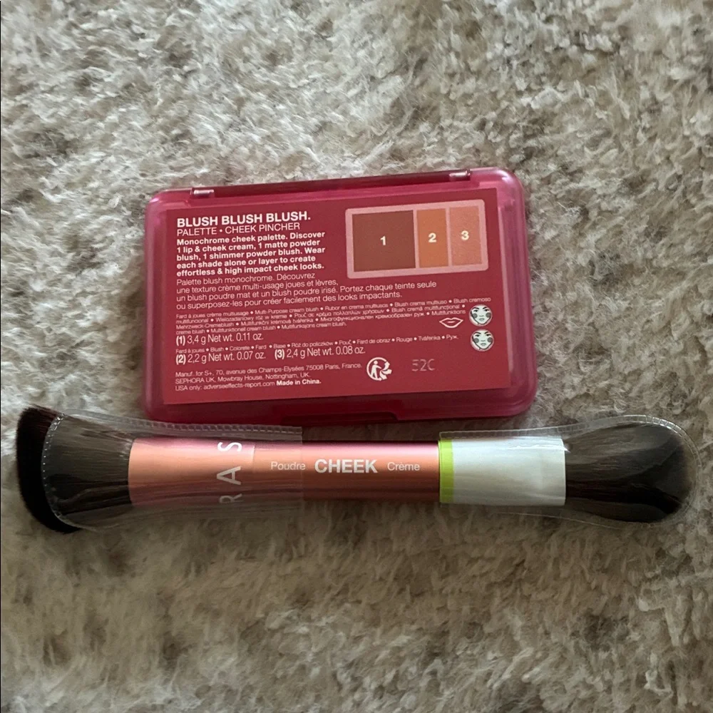 Sephora Collection Perfectly Blushed Makeup Blush and Brush Set